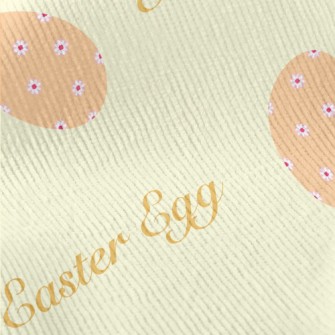 Daisy Easter Eggs Standard Corduroy