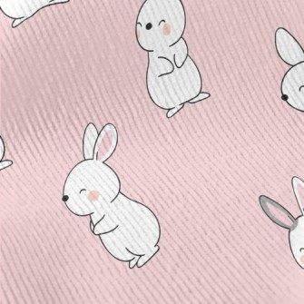 Cute Cartoon Baby Bunny Standard Corduroy
