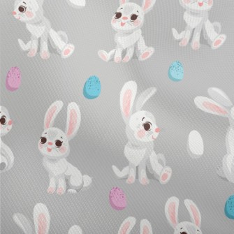 Happy Cartoon White Rabbit Dobby