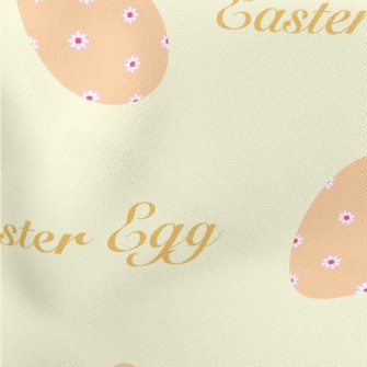 Daisy Easter Eggs Stretch Ponte