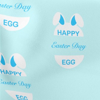 Cartoon Happy Easter Stretch Ponte
