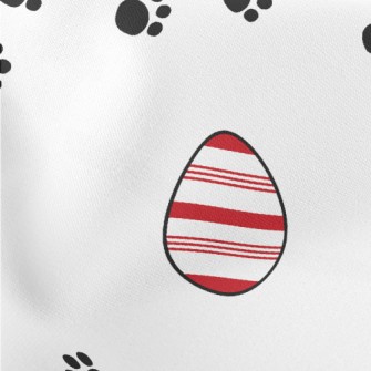 Footprints And Easter Eggs Stretch Ponte