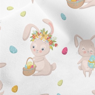 Happy Easter Bunny Micro Fleece