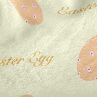 Daisy Easter Eggs Minky