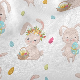 Happy Easter Bunny Minky