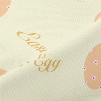 Daisy Easter Eggs Piqué