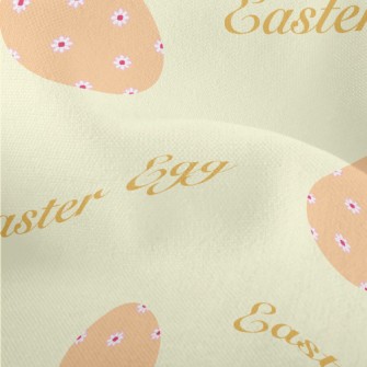 Daisy Easter Eggs Lightweight Performance Linen