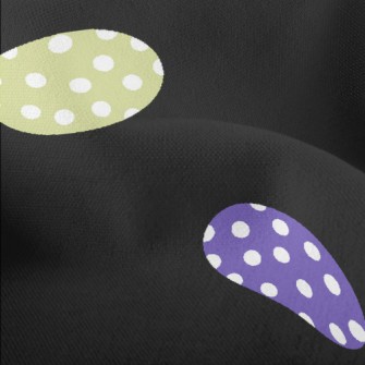 Colorful Polka Dot Eggs Lightweight Performance Linen