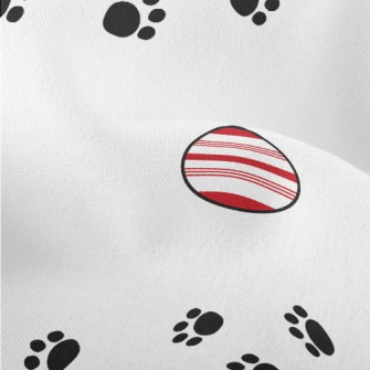 Footprints And Easter Eggs Lightweight Performance Linen
