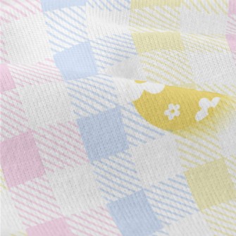 Cute Easter Eggs And Plaid Modern Jersey