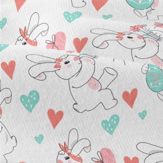 Cute Bunny Celebrating Easter Modern Jersey