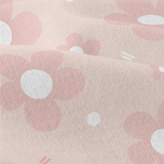Hand Drawn Pink Flowers Modern Jersey
