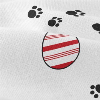 Footprints And Easter Eggs Modern Jersey