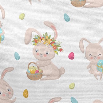 Happy Easter Bunny Pongee