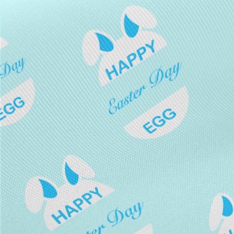 Cartoon Happy Easter Midweight Cotton Poplin