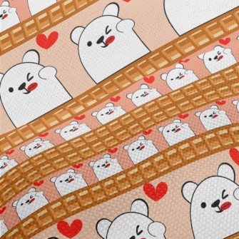 Naughty Expression White Bear Performance Linen