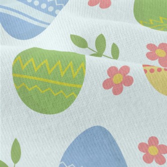 Cartoon Easter Eggs And Plants Modern Jersey