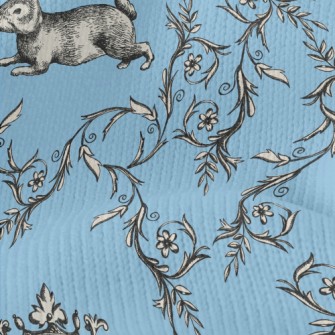 Victorian Bunny Stretch Jersey