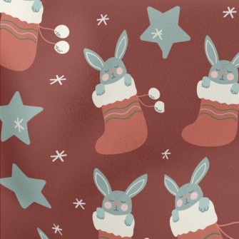 Christmas Stocking Sleeping Bu Lightweight Cotton Poplin