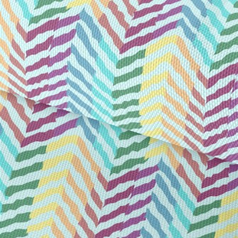 Zigzag Pattern With Lines Waterproof Oxford