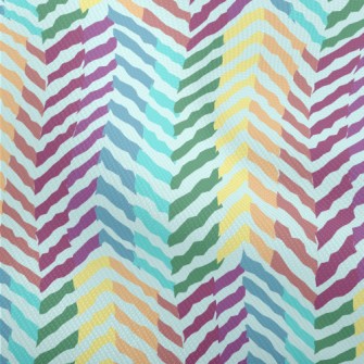 Zigzag Pattern With Lines Dobby