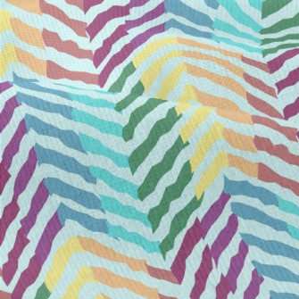 Zigzag Pattern With Lines Modern Jersey