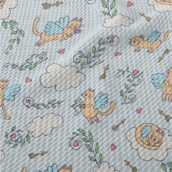 Cupid The Kitten Birdseye Piqué