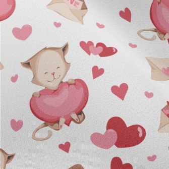Love Envelope Cat Chiffon