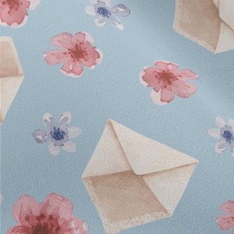 Watercolor Envelope Plum Bloss Chiffon