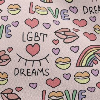 Rainbow Lips Dream Chiffon
