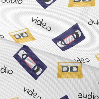 Videotapes And Audiotapes Waterproof Oxford