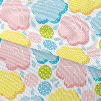 Macaroon Clouds Waterproof Oxford