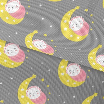 Good Night, Baby Cat Waterproof Oxford