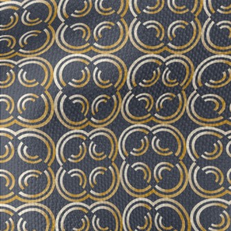 Line Diamond Pattern Waterproof Canvas