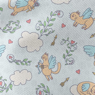 Cupid The Kitten Waterproof Canvas