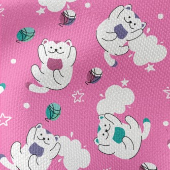 Trick Or Treat Cat Waterproof Canvas