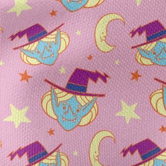 Crescent Moon Wicked Witch Waterproof Canvas