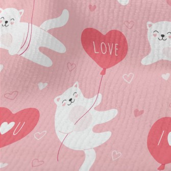 Kitten I Love You Balloon Terry