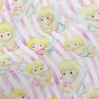 Watercolor Cupid Performance Linen