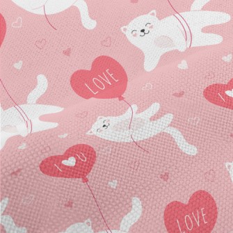 Kitten I Love You Balloon Performance Linen