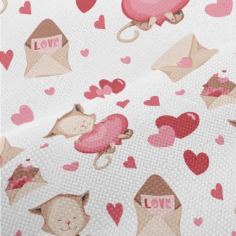 Love Envelope Cat Performance Linen