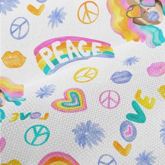 Watercolor Colorful Human Performance Linen