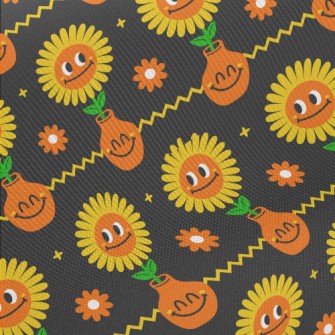 Big Eyes Sunflower Twill