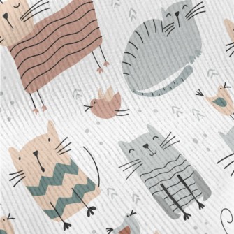 Smiling Cat Standard Corduroy