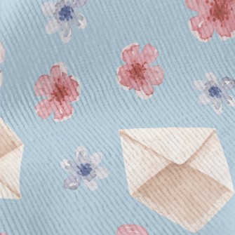 Watercolor Envelope Plum Bloss Standard Corduroy