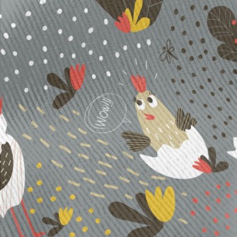 Cuckoo Chicks Breaking Eggs Standard Corduroy
