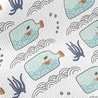 Ocean Ship In A Bottle Standard Corduroy