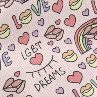 Rainbow Lips Dream Standard Corduroy