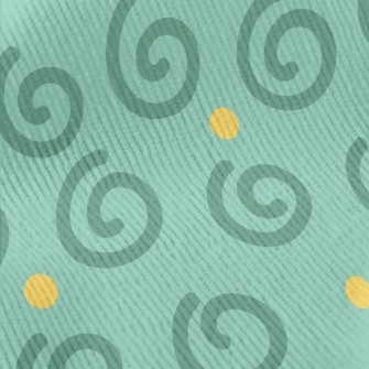 Rotating Line Dots Standard Corduroy