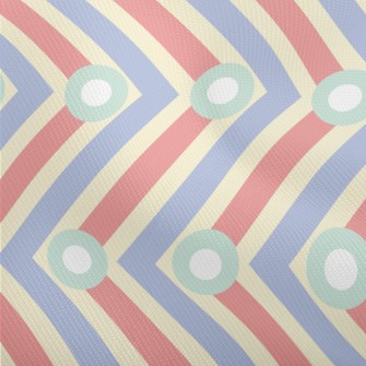 Vertical Dot Zigzag Pattern Dobby